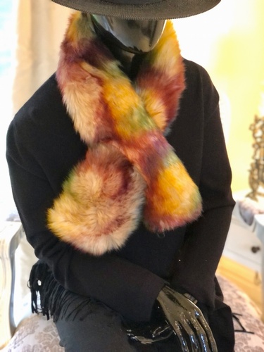 Luxurious Rainbow Snood Multicolour