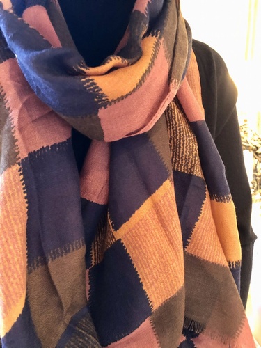Patch Work Scarf Multicolour