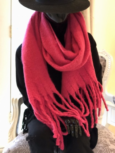 Soft Wrap Scarf Fuchsia