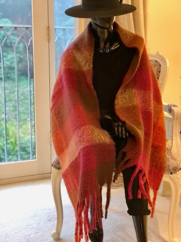Soft Wrap Scarf Multicolour