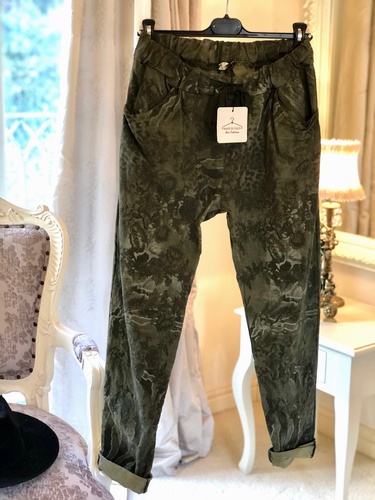 Beautiful Design Magic 4 Way Stretch Trouser Military