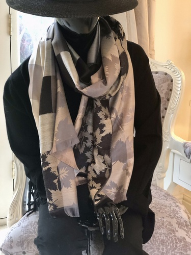 Leaf Pashmina Mocha/Grey’s