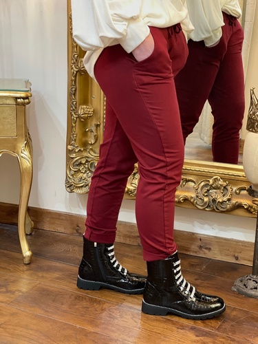 Super Soft Joggers Wine
