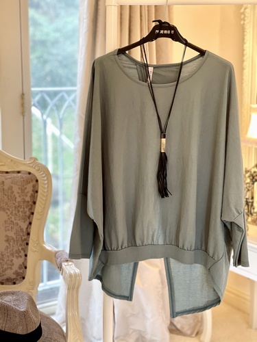 Drape Open Back Top Tiffany