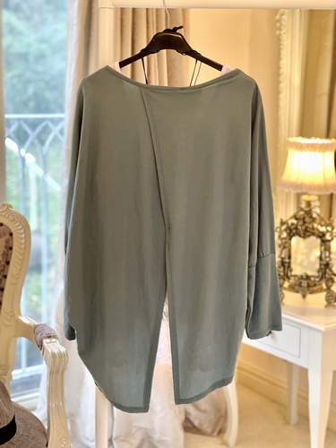 Drape Open Back Top Tiffany